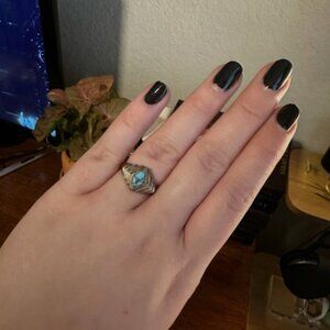 Vintage Native American Turquoise Hand made Ring
